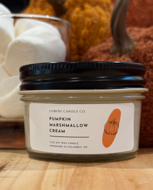 Pumpkin Marshmallow Cream Candle