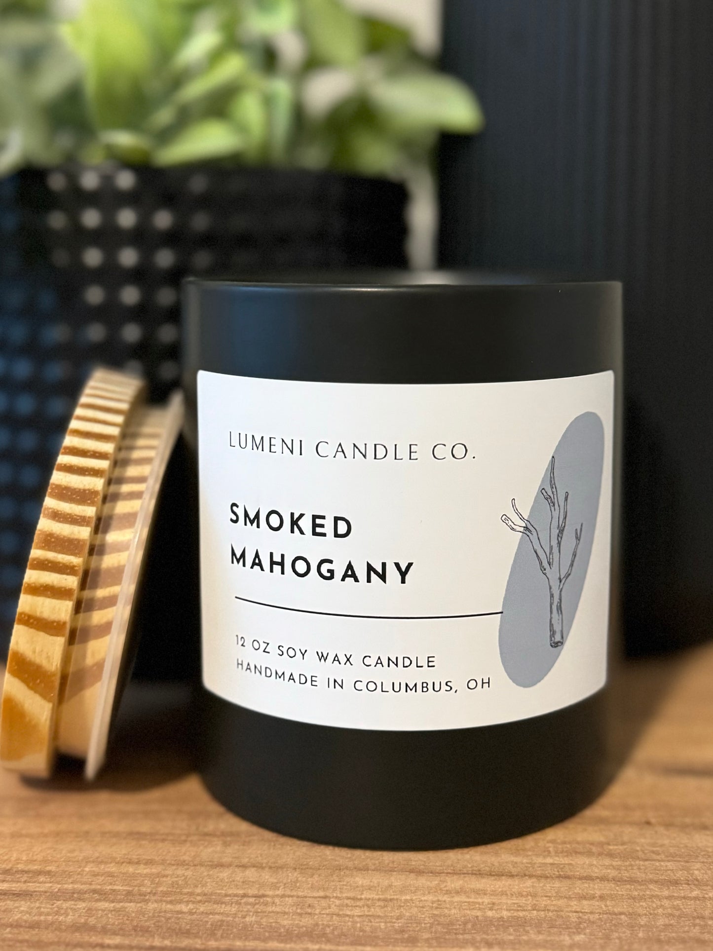 Smoked Mahogany Candle