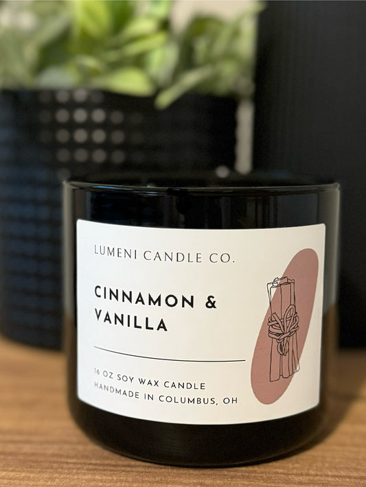 Cinnamon and Vanilla Candle