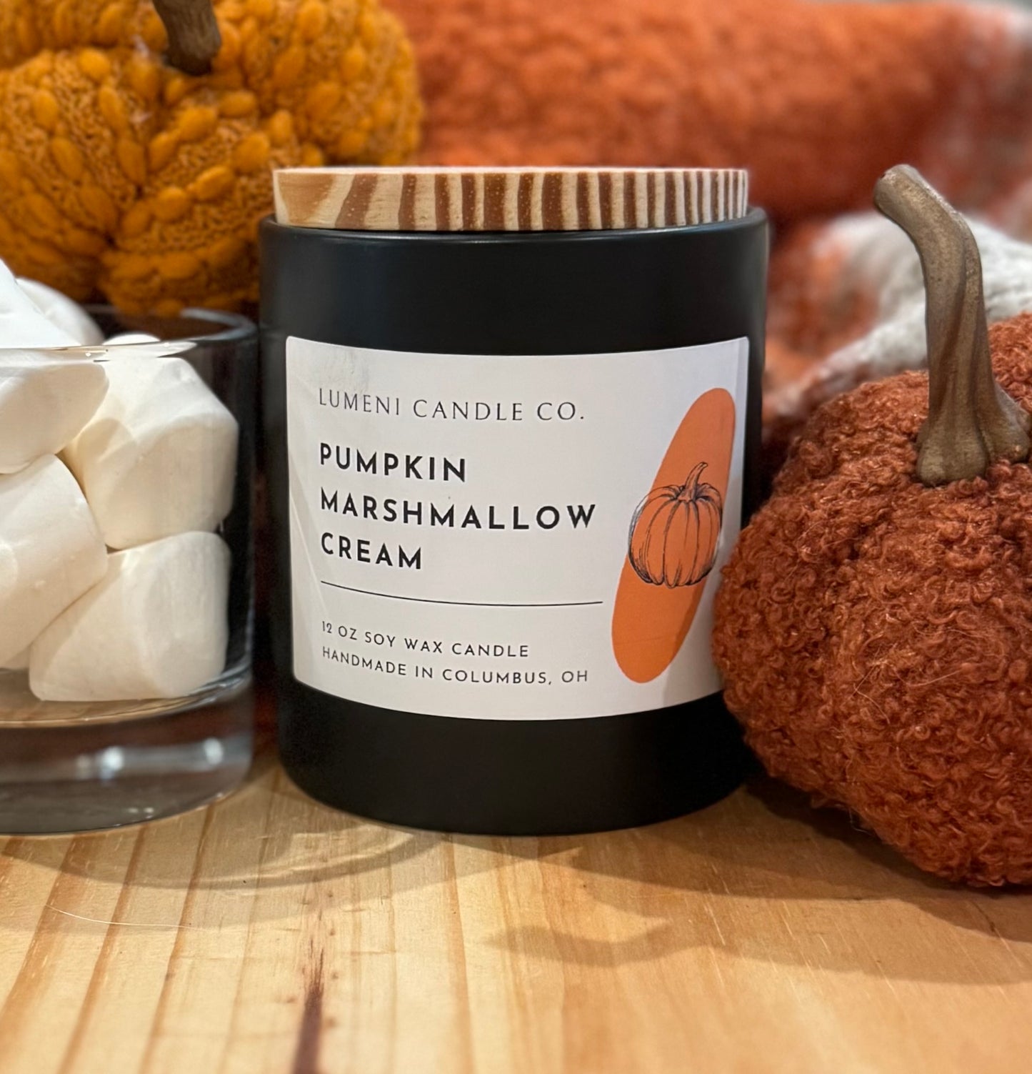 Pumpkin Marshmallow Cream Candle